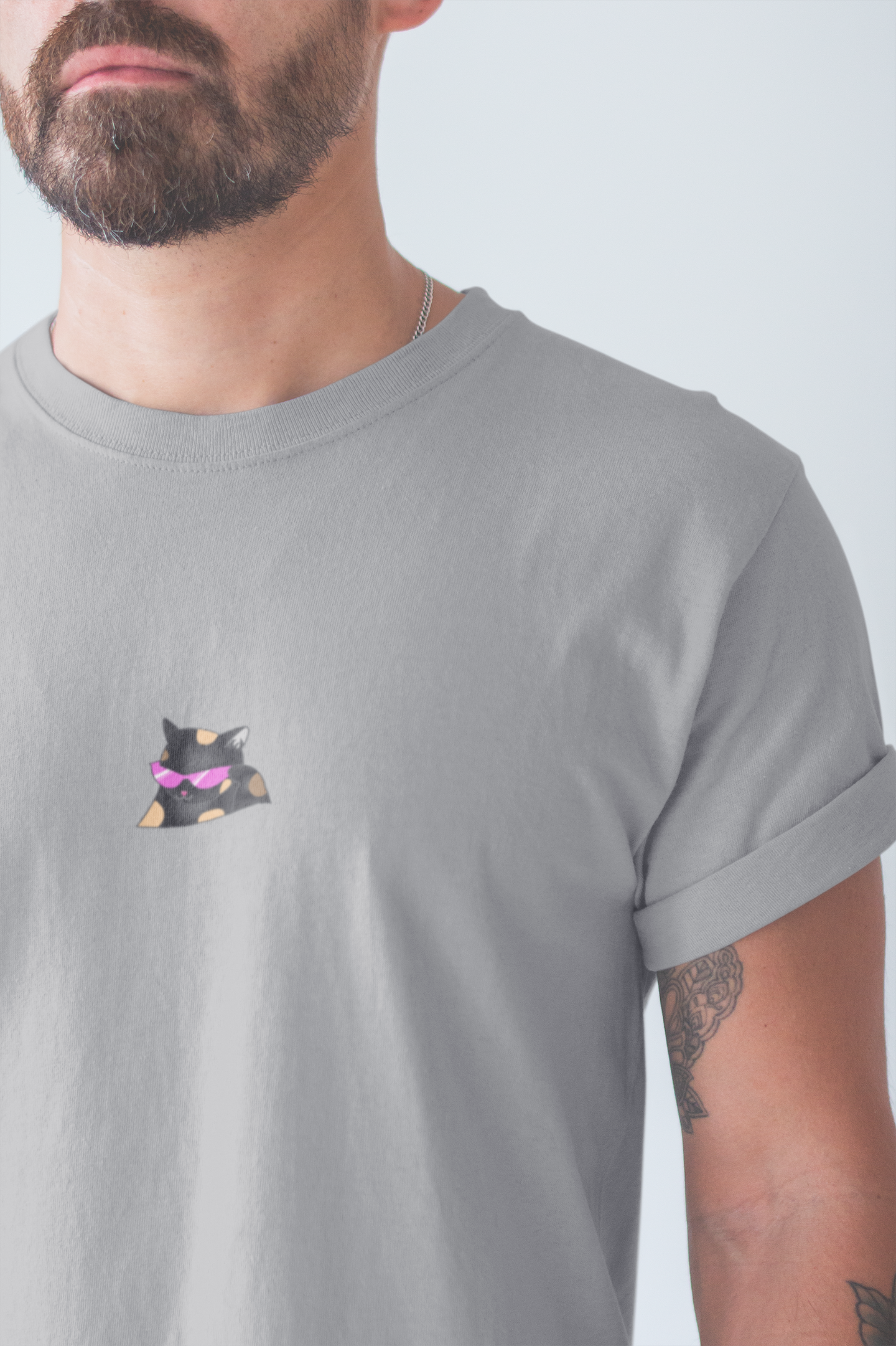 Cool Cat Black Vibe Tee