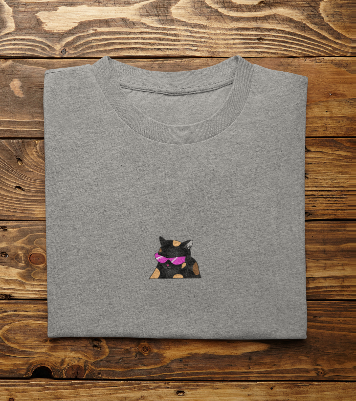 Cool Cat Black Vibe Tee