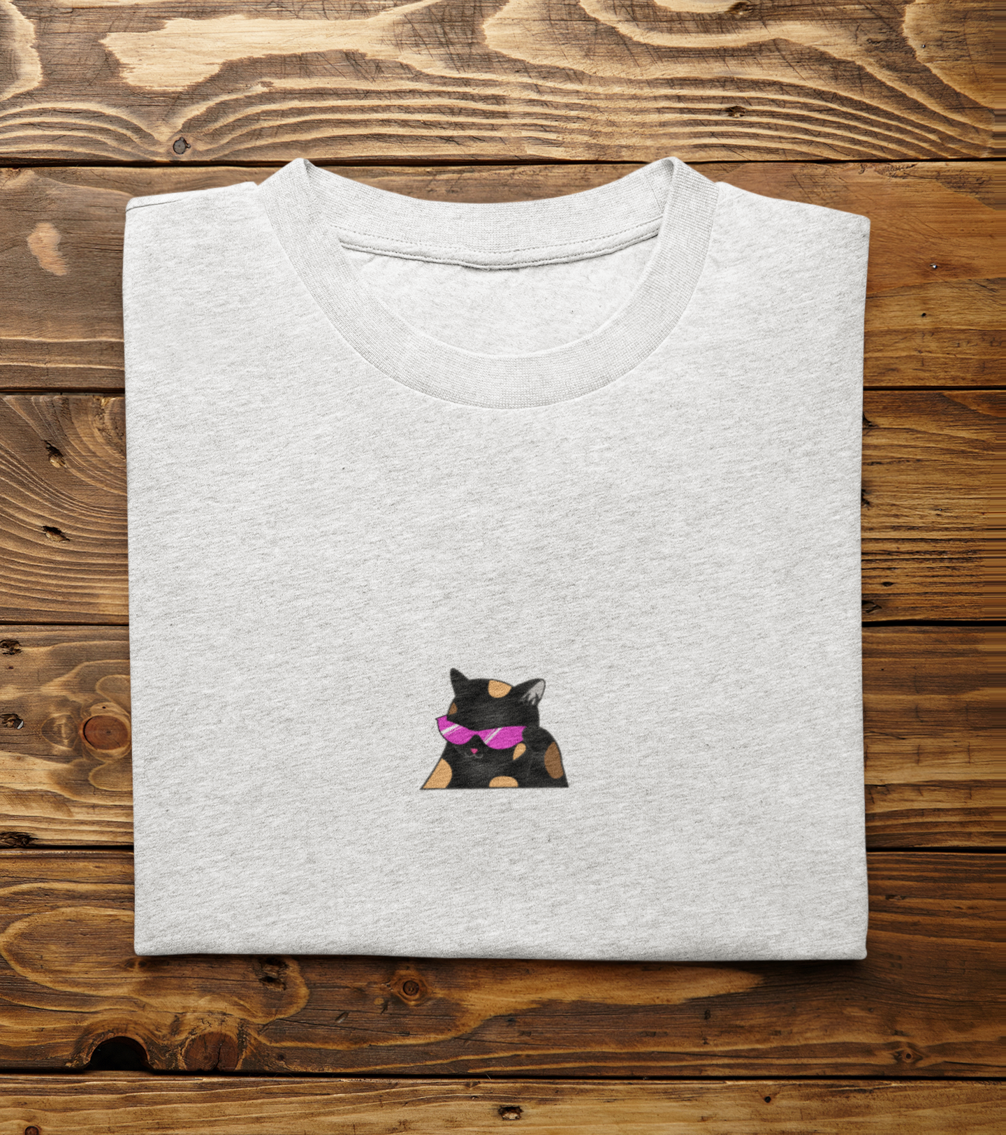 Cool Cat Black Vibe Tee