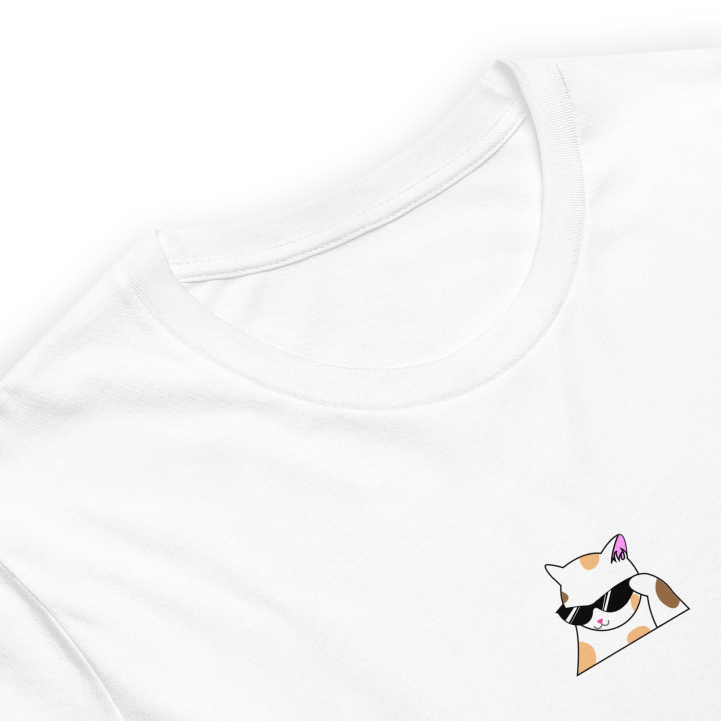 Cool Cat White Vibe Tee